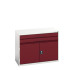 16925216 - VERSO Armoire à Tiroirs - Avec 2 Tiroirs et 1 Porte - LxPxH 1050x550x800mm - Rouge Pourpre RAL 3004 16925216 - VERSO Armoire à Tiroirs - Avec 2 Tiroirs et 1 Porte - LxPxH 1050x550x800mm - Rouge Pourpre RAL 3004