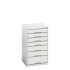 16925029 - VERSO Armoire à Tiroirs - Avec 7 Tiroirs - LxPxH 525x550x900mm - Gris Clair RAL 7035 16925029 - VERSO Armoire à Tiroirs - Avec 7 Tiroirs - LxPxH 525x550x900mm - Gris Clair RAL 7035