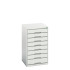 16925033 - VERSO Armoire à Tiroirs - Avec 8 Tiroirs - LxPxH 525x550x900mm - Gris Clair RAL 7035 16925033 - VERSO Armoire à Tiroirs - Avec 8 Tiroirs - LxPxH 525x550x900mm - Gris Clair RAL 7035