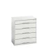 16925117 - VERSO Armoire à Tiroirs - Avec 5 Tiroirs - LxPxH 800x550x900mm - Gris Clair RAL 7035 16925117 - VERSO Armoire à Tiroirs - Avec 5 Tiroirs - LxPxH 800x550x900mm - Gris Clair RAL 7035