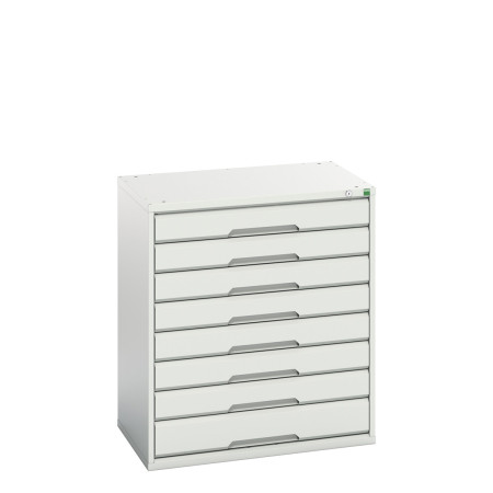 16925133 - VERSO Armoire à Tiroirs - Avec 8 Tiroirs - LxPxH 800x550x900mm - Gris Clair RAL 7035 16925133 - VERSO Armoire à Tiroirs - Avec 8 Tiroirs - LxPxH 800x550x900mm - Gris Clair RAL 7035