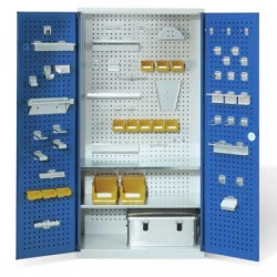 Armoire à fond perforés