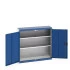 40031015 - Armoire Standard CUBIO - Avec 2 Tablettes - LxPxH 1050x325x1000mm - Bleu Gentiane RAL 5010 40031015 - Armoire Standard CUBIO - Avec 2 Tablettes - LxPxH 1050x325x1000mm - Bleu Gentiane RAL 5010