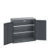 40031027 - Armoire Standard CUBIO - Avec 2 Tablettes - LxPxH 1050x525x1000mm - Full Gris Anthracite RAL 7016 40031027 - Armoire Standard CUBIO - Avec 2 Tablettes - LxPxH 1050x525x1000mm - Full Gris Anthracite RAL 7016