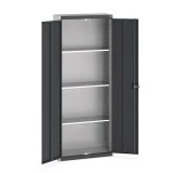 40031012 - Armoire Standard CUBIO - Avec 3 Tablettes - LxPxH 800x325x2000mm - Gris Anthracite RAL 7016 40031012 - Armoire Standard CUBIO - Avec 3 Tablettes - LxPxH 800x325x2000mm - Gris Anthracite RAL 7016
