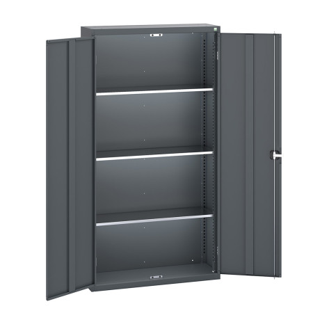 40031018 - Armoire Standard CUBIO - Avec 3 Tablettes - LxPxH 1050x325x2000mm - Full Gris Anthracite RAL 7016 40031018 - Armoire Standard CUBIO - Avec 3 Tablettes - LxPxH 1050x325x2000mm - Full Gris Anthracite RAL 7016