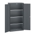 40031030 - Armoire Standard CUBIO - Avec 3 Tablettes - LxPxH 1050x525x2000mm - Full Gris Anthracite RAL 7016 40031030 - Armoire Standard CUBIO - Avec 3 Tablettes - LxPxH 1050x525x2000mm - Full Gris Anthracite RAL 7016