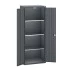 40031024 - Armoire Standard CUBIO - Avec 3 Tablettes - LxPxH 800x525x2000mm - Full Gris Anthracite RAL 7016 40031024 - Armoire Standard CUBIO - Avec 3 Tablettes - LxPxH 800x525x2000mm - Full Gris Anthracite RAL 7016