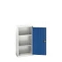 16926014 - VERSO Armoire à Porte - Avec 2 Tablettes - LxPxH 525x350x1000mm + Murale - Bleu Gentiane RAL 5010 16926014 - VERSO Armoire à Porte - Avec 2 Tablettes - LxPxH 525x350x1000mm + Murale - Bleu Gentiane RAL 5010
