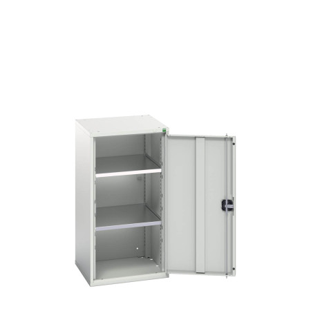 16926059 - VERSO Armoire à Porte - Avec 2 Tablettes - LxPxH 525x550x1000mm - Gris Clair RAL 7035 16926059 - VERSO Armoire à Porte - Avec 2 Tablettes - LxPxH 525x550x1000mm - Gris Clair RAL 7035