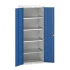 16926167 - VERSO Armoire à Portes - Avec 4 Tablettes - LxPxH 800x550x2000mm - Bleu Gentiane RAL 5010 16926167 - VERSO Armoire à Portes - Avec 4 Tablettes - LxPxH 800x550x2000mm - Bleu Gentiane RAL 5010