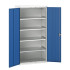 16926267 - VERSO Armoire à Portes - Avec 4 Tablettes - LxPxH 1050x550x2000mm - Bleu Gentiane RAL 5010 16926267 - VERSO Armoire à Portes - Avec 4 Tablettes - LxPxH 1050x550x2000mm - Bleu Gentiane RAL 5010
