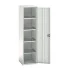16926067 - VERSO Armoire à Porte - Avec 4 Tablettes - LxPxH 525x550x2000mm - Gris Clair RAL 7035 16926067 - VERSO Armoire à Porte - Avec 4 Tablettes - LxPxH 525x550x2000mm - Gris Clair RAL 7035