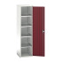 16926067 - VERSO Armoire à Porte - Avec 4 Tablettes - LxPxH 525x550x2000mm - Rouge Pourpre RAL 3004 16926067 - VERSO Armoire à Porte - Avec 4 Tablettes - LxPxH 525x550x2000mm - Rouge Pourpre RAL 3004