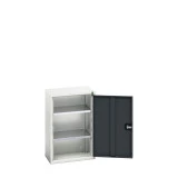 16926008 - VERSO Armoire à Porte - Avec 2 Tablettes - LxPxH 525x350x800mm + Murale - Gris Anthracite RAL 7016 16926008 - VERSO Armoire à Porte - Avec 2 Tablettes - LxPxH 525x350x800mm + Murale - Gris Anthracite RAL 7016