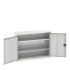 16926208 - VERSO Armoire à Portes - Avec 2 Tablettes - LxPxH 1050x350x800mm + Murale - Gris Clair RAL 7035 16926208 - VERSO Armoire à Portes - Avec 2 Tablettes - LxPxH 1050x350x800mm + Murale - Gris Clair RAL 7035