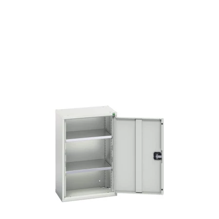16926008 - VERSO Armoire à Porte - Avec 2 Tablettes - LxPxH 525x350x800mm + Murale - Gris Clair RAL 7035 16926008 - VERSO Armoire à Porte - Avec 2 Tablettes - LxPxH 525x350x800mm + Murale - Gris Clair RAL 7035