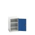 16926038 - VERSO Armoire à Porte - Avec 2 Tablettes - LxPxH 525x550x800mm - Bleu Gentiane RAL 5010 16926038 - VERSO Armoire à Porte - Avec 2 Tablettes - LxPxH 525x550x800mm - Bleu Gentiane RAL 5010