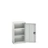 16926011 - VERSO Armoire à Porte - Avec 2 Tablettes - LxPxH 525x350x900mm + Murale - Gris Clair RAL 7035 16926011 - VERSO Armoire à Porte - Avec 2 Tablettes - LxPxH 525x350x900mm + Murale - Gris Clair RAL 7035