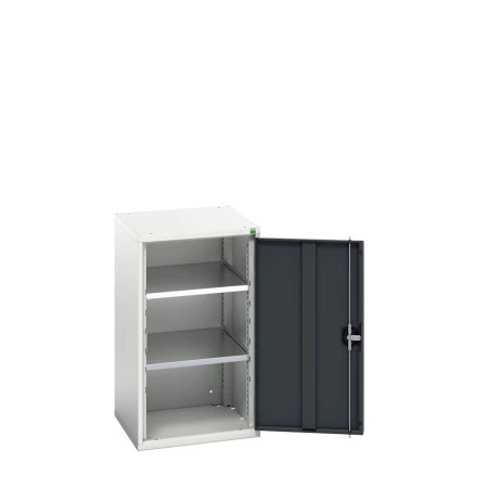 16926047 - VERSO Armoire à Porte - Avec 2 Tablettes - LxPxH 525x550x900mm - Gris Anthracite RAL 7016 16926047 - VERSO Armoire à Porte - Avec 2 Tablettes - LxPxH 525x550x900mm - Gris Anthracite RAL 7016