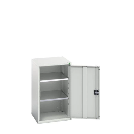 16926047 - VERSO Armoire à Porte - Avec 2 Tablettes - LxPxH 525x550x900mm - Gris Clair RAL 7035 16926047 - VERSO Armoire à Porte - Avec 2 Tablettes - LxPxH 525x550x900mm - Gris Clair RAL 7035