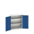 16926111 - VERSO Armoire à Portes - Avec 2 Tablettes - LxPxH 800x350x900mm + Murale - Bleu Gentiane RAL 5010 16926111 - VERSO Armoire à Portes - Avec 2 Tablettes - LxPxH 800x350x900mm + Murale - Bleu Gentiane RAL 5010