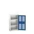 16926712 - VERSO Armoire à Porte Ventilée - Avec 2 Tablettes - LxPxH 525x350x1000mm + Murale - Bleu Gentiane RAL 5010 16926712 - VERSO Armoire à Porte Ventilée - Avec 2 Tablettes - LxPxH 525x350x1000mm + Murale - Bleu Gentiane RAL 5010