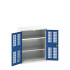 16926742 - VERSO Armoire à Porte Ventilée - Avec 2 Tablettes - LxPxH 800x550x1000mm - Bleu Gentiane RAL 5010 16926742 - VERSO Armoire à Porte Ventilée - Avec 2 Tablettes - LxPxH 800x550x1000mm - Bleu Gentiane RAL 5010