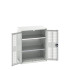 16926742 - VERSO Armoire à Porte Ventilée - Avec 2 Tablettes - LxPxH 800x550x1000mm - Gris Clair RAL 7035 16926742 - VERSO Armoire à Porte Ventilée - Avec 2 Tablettes - LxPxH 800x550x1000mm - Gris Clair RAL 7035