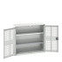 16926752 - VERSO Armoire à Porte Ventilée - Avec 2 Tablettes - LxPxH 1050x350x1000mm + Murale - Gris Clair RAL 7035 16926752 - VERSO Armoire à Porte Ventilée - Avec 2 Tablettes - LxPxH 1050x350x1000mm + Murale - Gris Clair RAL 7035