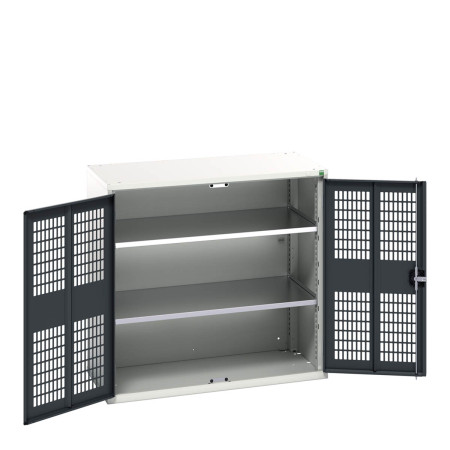 Armoire à portes ventilées VERSO - Hauteur 1000 mm