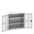 16926762 - VERSO Armoire à Porte Ventilée - Avec 2 Tablettes - LxPxH 1050x550x1000mm - Gris Clair RAL 7035 16926762 - VERSO Armoire à Porte Ventilée - Avec 2 Tablettes - LxPxH 1050x550x1000mm - Gris Clair RAL 7035