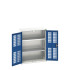 16926732 - VERSO Armoire à Porte Ventilée - Avec 2 Tablettes - LxPxH 800x350x1000mm + Murale - Bleu Gentiane RAL 5010 16926732 - VERSO Armoire à Porte Ventilée - Avec 2 Tablettes - LxPxH 800x350x1000mm + Murale - Bleu Gentiane RAL 5010