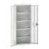 16926733 - VERSO Armoire à Porte Ventilée - Avec 4 Tablettes - LxPxH 800x350x2000mm - Gris Clair RAL 7035 16926733 - VERSO Armoire à Porte Ventilée - Avec 4 Tablettes - LxPxH 800x350x2000mm - Gris Clair RAL 7035