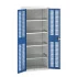 16926743 - VERSO Armoire à Porte Ventilée - Avec 4 Tablettes - LxPxH 800x550x2000mm - Bleu Gentiane RAL 5010 16926743 - VERSO Armoire à Porte Ventilée - Avec 4 Tablettes - LxPxH 800x550x2000mm - Bleu Gentiane RAL 5010