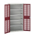 16926770 - VERSO Armoire à Portes Ventilées - Avec 4 Tablettes - LxPxH 1050x550x2000mm - Rouge Pourpre RAL 3004 16926770 - VERSO Armoire à Portes Ventilées - Avec 4 Tablettes - LxPxH 1050x550x2000mm - Rouge Pourpre RAL 3004