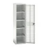 16926723 - VERSO Armoire à Porte Ventilée - Avec 4 Tablettes - LxPxH 525x550x2000mm - Gris Clair RAL 7035 16926723 - VERSO Armoire à Porte Ventilée - Avec 4 Tablettes - LxPxH 525x550x2000mm - Gris Clair RAL 7035