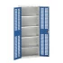 16926733 - VERSO Armoire à Porte Ventilée - Avec 4 Tablettes - LxPxH 800x350x2000mm - Bleu Gentiane RAL 5010 16926733 - VERSO Armoire à Porte Ventilée - Avec 4 Tablettes - LxPxH 800x350x2000mm - Bleu Gentiane RAL 5010