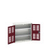 16926730 - VERSO Armoire à Porte Ventilée - Avec 2 Tablettes - LxPxH 800x350x800mm + Murale - Rouge Pourpre RAL 3004 16926730 - VERSO Armoire à Porte Ventilée - Avec 2 Tablettes - LxPxH 800x350x800mm + Murale - Rouge Pourpre RAL 3004