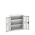 16926731 - VERSO Armoire à Porte Ventilée - Avec 2 Tablettes - LxPxH 800x350x900mm + Murale - Gris Clair RAL 7035 16926731 - VERSO Armoire à Porte Ventilée - Avec 2 Tablettes - LxPxH 800x350x900mm + Murale - Gris Clair RAL 7035