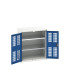 16926741 - VERSO Armoire à Porte Ventilée - Avec 2 Tablettes - LxPxH 800x550x900mm - Bleu Gentiane RAL 5010 16926741 - VERSO Armoire à Porte Ventilée - Avec 2 Tablettes - LxPxH 800x550x900mm - Bleu Gentiane RAL 5010