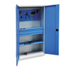 Armoire d'atelier haute et basse avec rangement