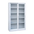 Armoire à portes vitrées coulissantes Corps en métal verre trempé 4 mm pour les portes. Armoire à portes vitrées coulissantes Corps en métal verre trempé 4 mm pour les portes.