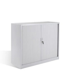 Armoire basse à rideaux coulissants - Hauteur 1050 mm