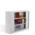 Armoire basse à rideaux coulissants - Hauteur 1050 mm Armoire basse à rideaux coulissants - Hauteur 1050 mm