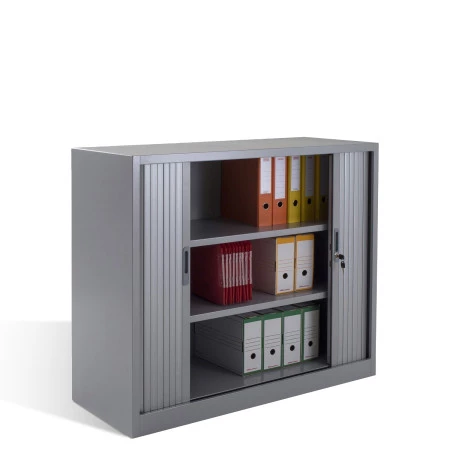 Armoire basse à rideaux coulissants - Hauteur 1050 mm Armoire basse à rideaux coulissants - Hauteur 1050 mm
