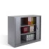 Armoire basse à rideaux coulissants - Hauteur 1050 mm Armoire basse à rideaux coulissants - Hauteur 1050 mm