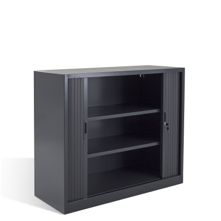 Armoire basse à rideaux coulissants - Hauteur 1350 mm Armoire basse à rideaux coulissants - Hauteur 1350 mm