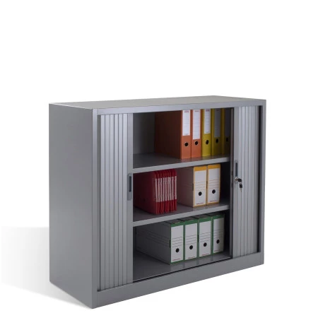 Armoire basse à rideaux coulissants - Hauteur 1350 mm Armoire basse à rideaux coulissants - Hauteur 1350 mm