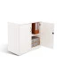 Armoire bout de bureau portes battantes Armoire bout de bureau portes battantes